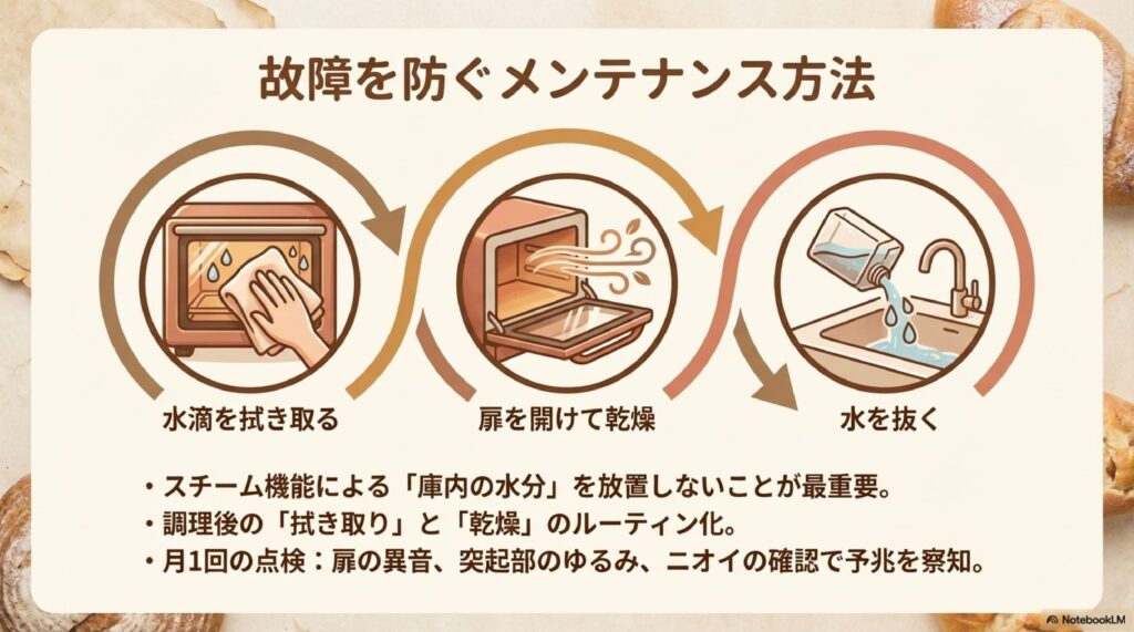 石窯ドームの故障を防ぐメンテナンス方法と使用上の注意点