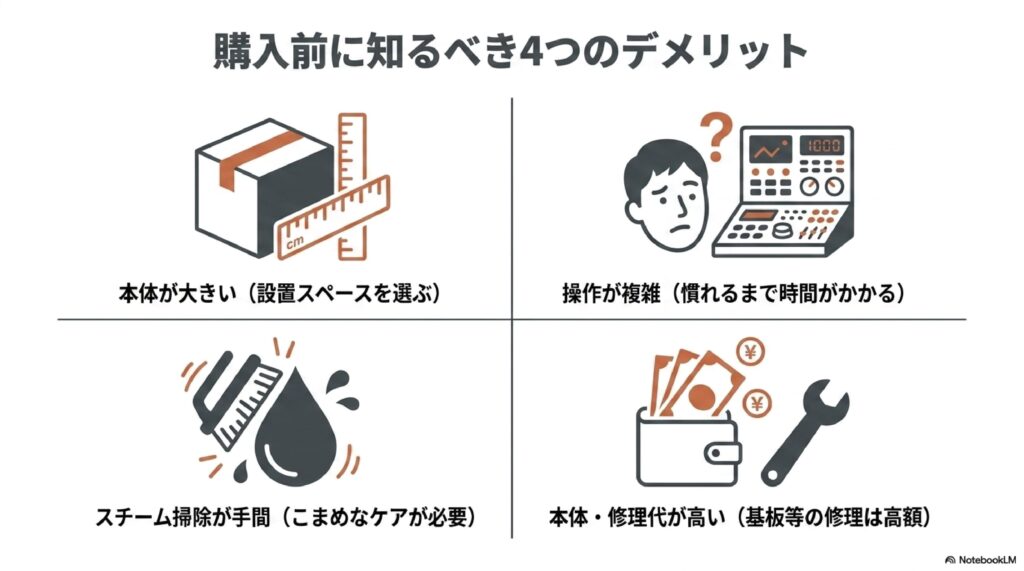 石窯ドームのデメリット
