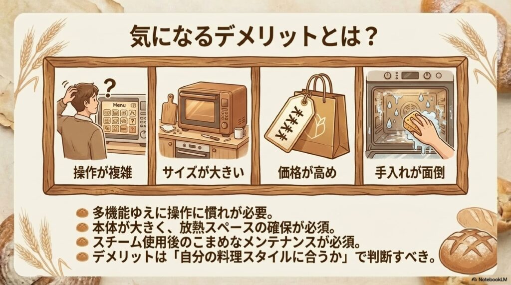 東芝石窯ドームの気になるデメリットとは？