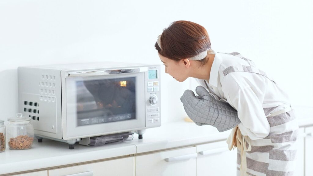電子レンジでのパウンドケーキの焼き直し