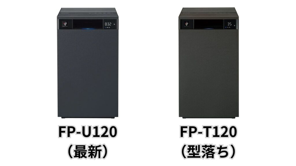 本体カラーの違いFP-U120とFP-T120