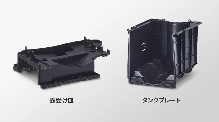 再生プラスチック材の割合はCV-T190（型落ち）が多い