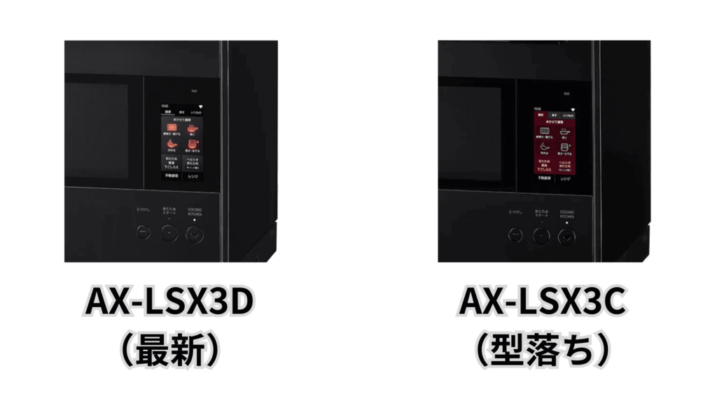 AX-LSX3Dは画面デザインをリニューアル
