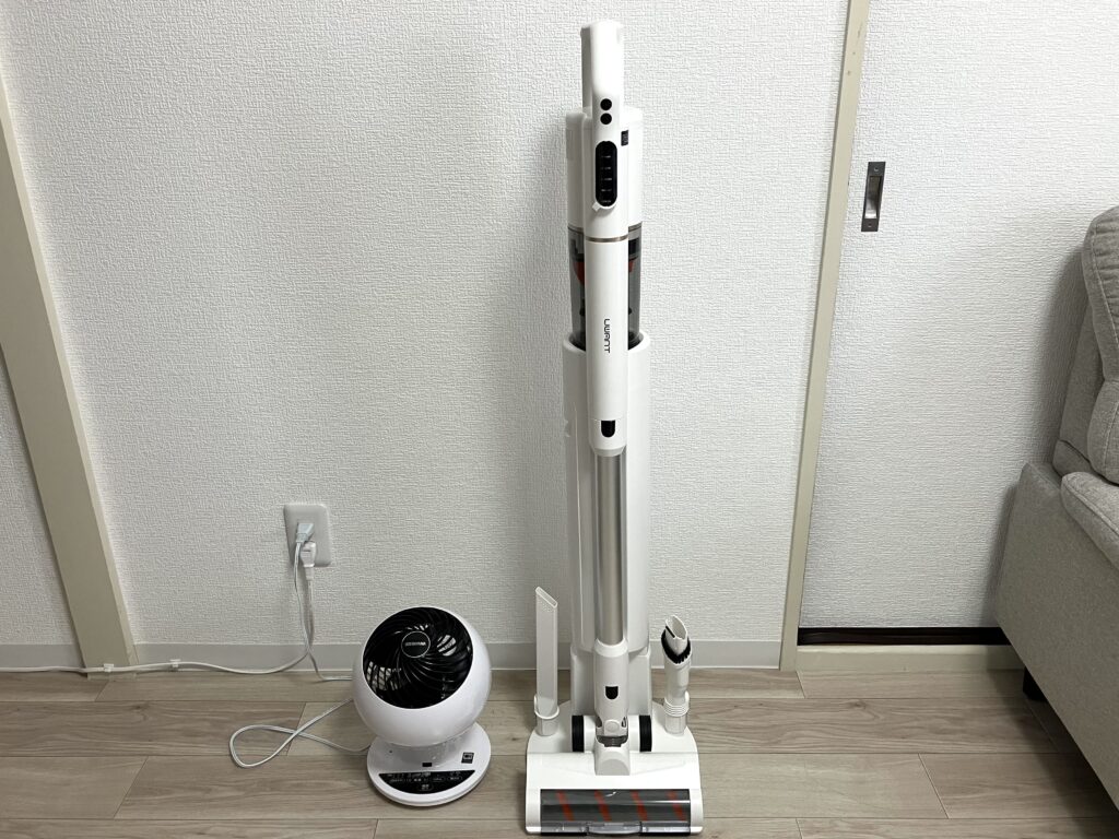 UWANT自動ゴミ収集掃除機を使ってみた結論UWANT V500コードレス掃除機